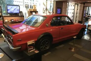 The store has lots of unique displays!