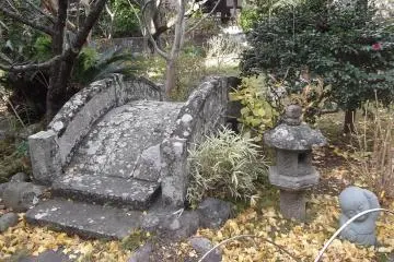 An ancient bridge and lantern