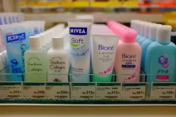 Travel-sized beauty goods