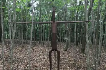 "Insiders" by British artist Sir Antony Gormley OBE