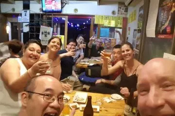 Where you come as strangers and leave as friends