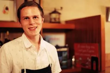 The Swedish chef is happy to have a chat and discuss his menu
