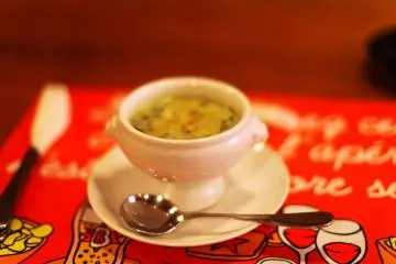 Soup du jour: spinach