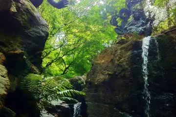In the summer time, it's regular to see families, monks, initiates, hobbyists, or those who are about to get married or find new employment standing under the stream. 30 minutes is the appropriate time!