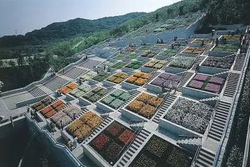 The whole of Yumebutai offers incredible views.