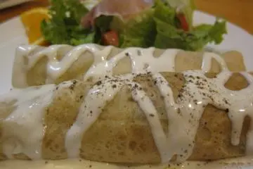 Shitake Mushroom Crepe