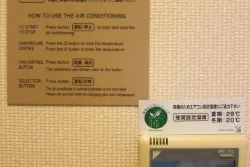 How to use the airconditioner (I like the english explanations)