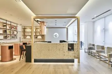 The welcoming reception area where tea is served (Photo: HOTEL 1899 TOKYO)