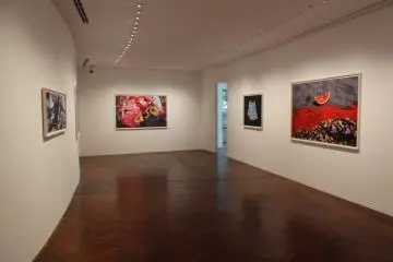 Eiichiro Sakata's exhibit is housed in numerous rooms throughout the museum.
