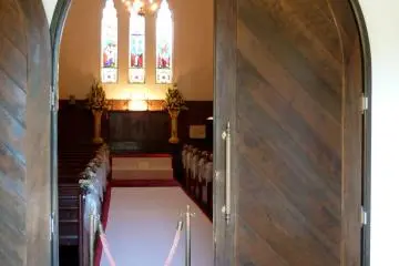 Looking into St. Anna's Church