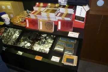 All manner of souvenirs can be bought