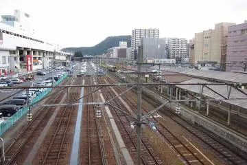 รางรถไฟที่สวยงาม