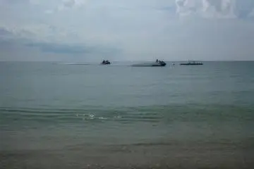 There are various watersports available at Araha Beach.