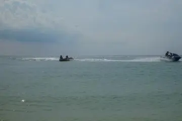Watersports include: tube riding, kayaking and parasailing.