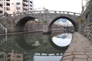 View from the lower walkway