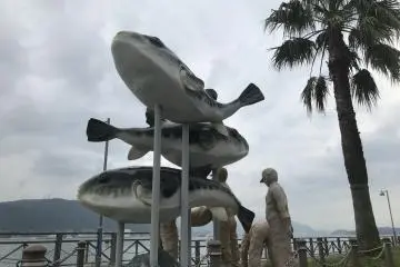 어업은 이 도시의 주요 산업이다