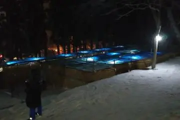 An overview of the temporary shelters