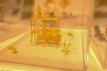 One of my favorites, small paper figurines were difficult to see let alone make yourself!