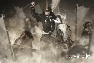 Incluso puedes ser un guerrero samurai en batalla.