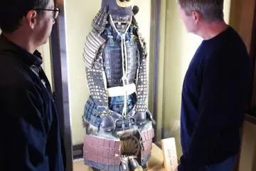 La armadura samurai del fundador del clan Nomura