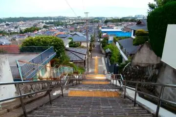 Following the trail of Whisper of the Heart at Seiseki-Sakuragaoka
