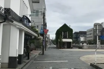 Paved streets add to the charm