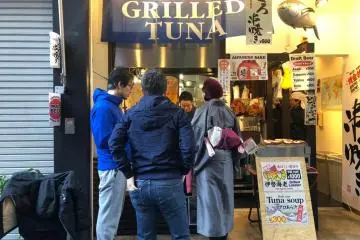 Grilled tuna shop