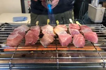 Grilled tuna