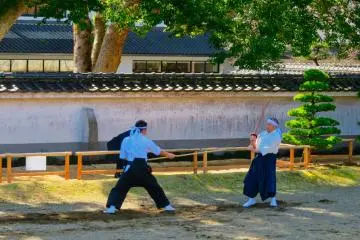 Martial Art training at Kodokan School