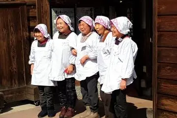 The cheerful and friendly locals