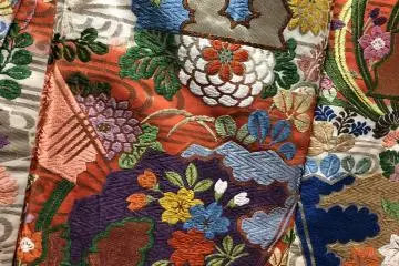 Détail sur un kimono.
