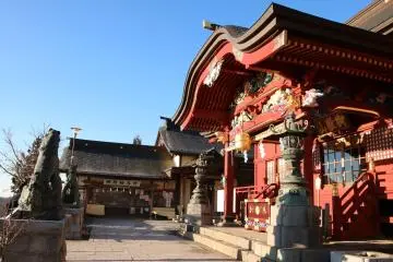 Musashi Mitake Shrine.
