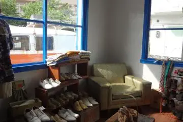 A room in Ring Ring Bell Closet dedicated to vintage menswear