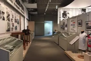 An exhibit at the National Hansen's Disease Museum