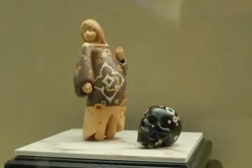 The modern netsuke by a young artist
