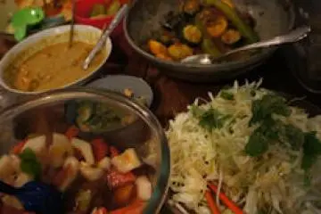 Example of what you can get for an evening reservation.