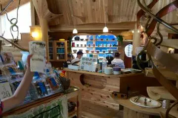 Soak in the toasty ambiance of Café Puisto.