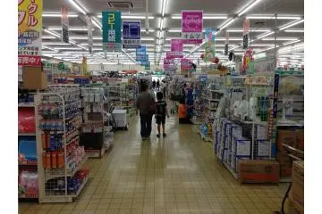 While the aisles are packed with merchandise, there certainly in enough room to safely move around