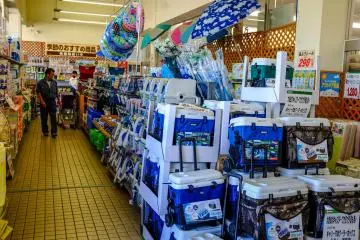 The range of products on offer changes with the season