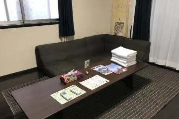 Family rooms with sofa area
