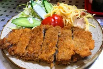 Tonkatsu from the local Daihachi eatery