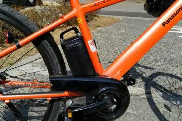 The e part of the bike