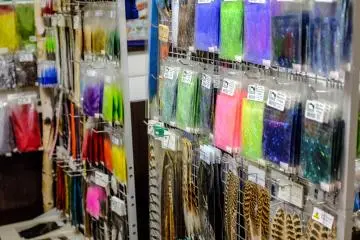 Fly tying accessories at Indian Crow