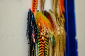 Some of Urushihara-san's speciality flies