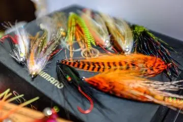 Fly tying is an art form, the level of intricacy in Indian Crow's flies is second to none