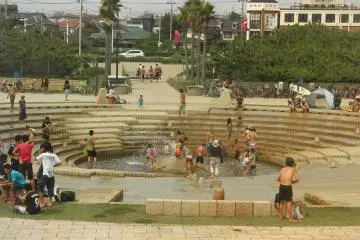 Splashing around