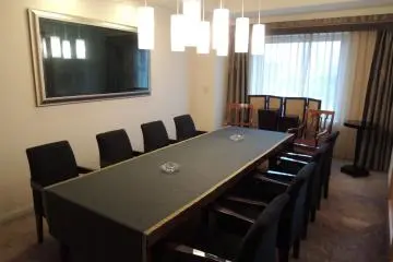 <p>ห้องทานอาหารสำหรับ Presidential Suite</p>