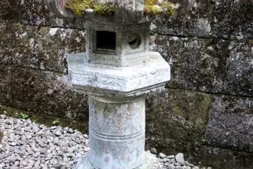 Moss covered lantern, Nikko