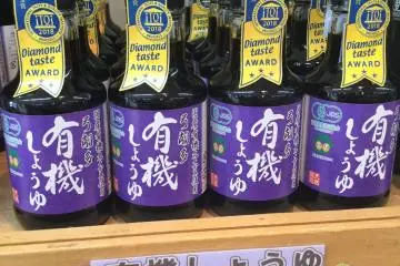 Organic soy sauce