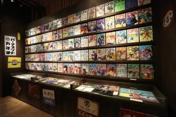 Animage magazines published while Suzuki was chief editor (Photo: <a href="https://suzukitoshio-ghibli.com/" target="_blank" rel="noreferrer noopener nofollow">Toshio Suzuki and Ghibli Exhibition</a>)